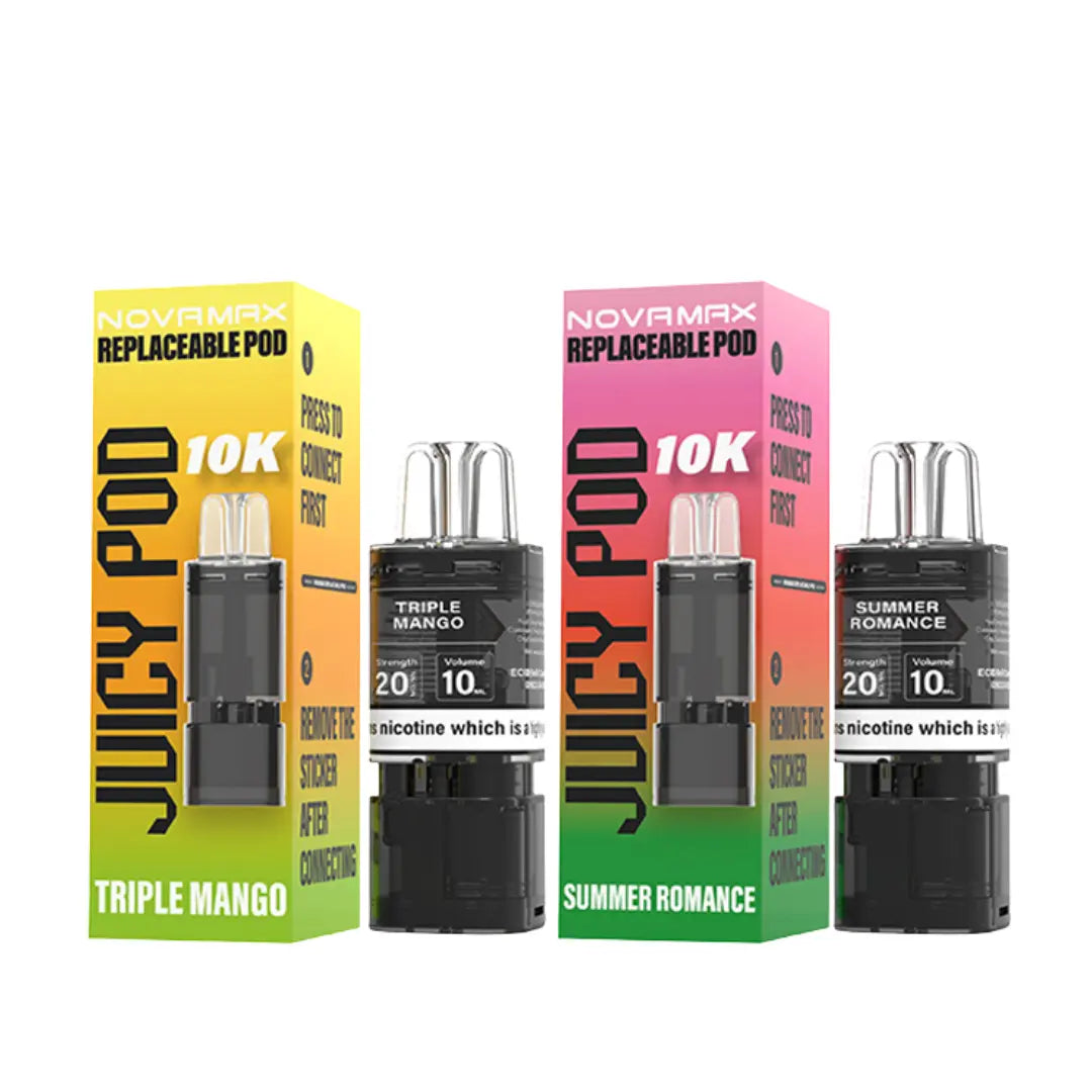 JUICY POD NOVAMAX 10K PREFILLED POD